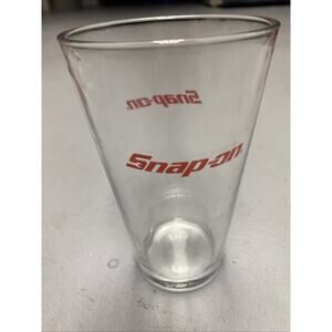 Vintage Snap-On Tools Mens Gift Beer Glass Tools Drinking Glass Used Mens Gift